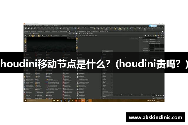 houdini移动节点是什么？(houdini贵吗？)